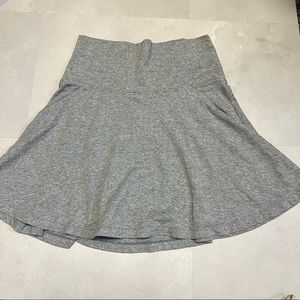 Grey mini skirt
